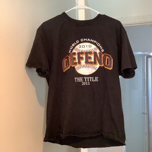 Mens San Fransisco Giants Baseball World Series Collectors Shirt large l The 20